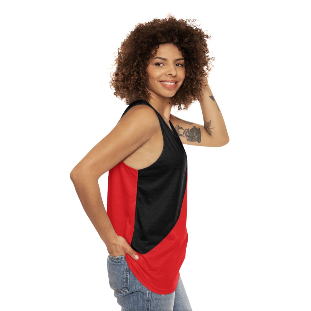 Anarchist & Communist Unisex Tank Top - women side