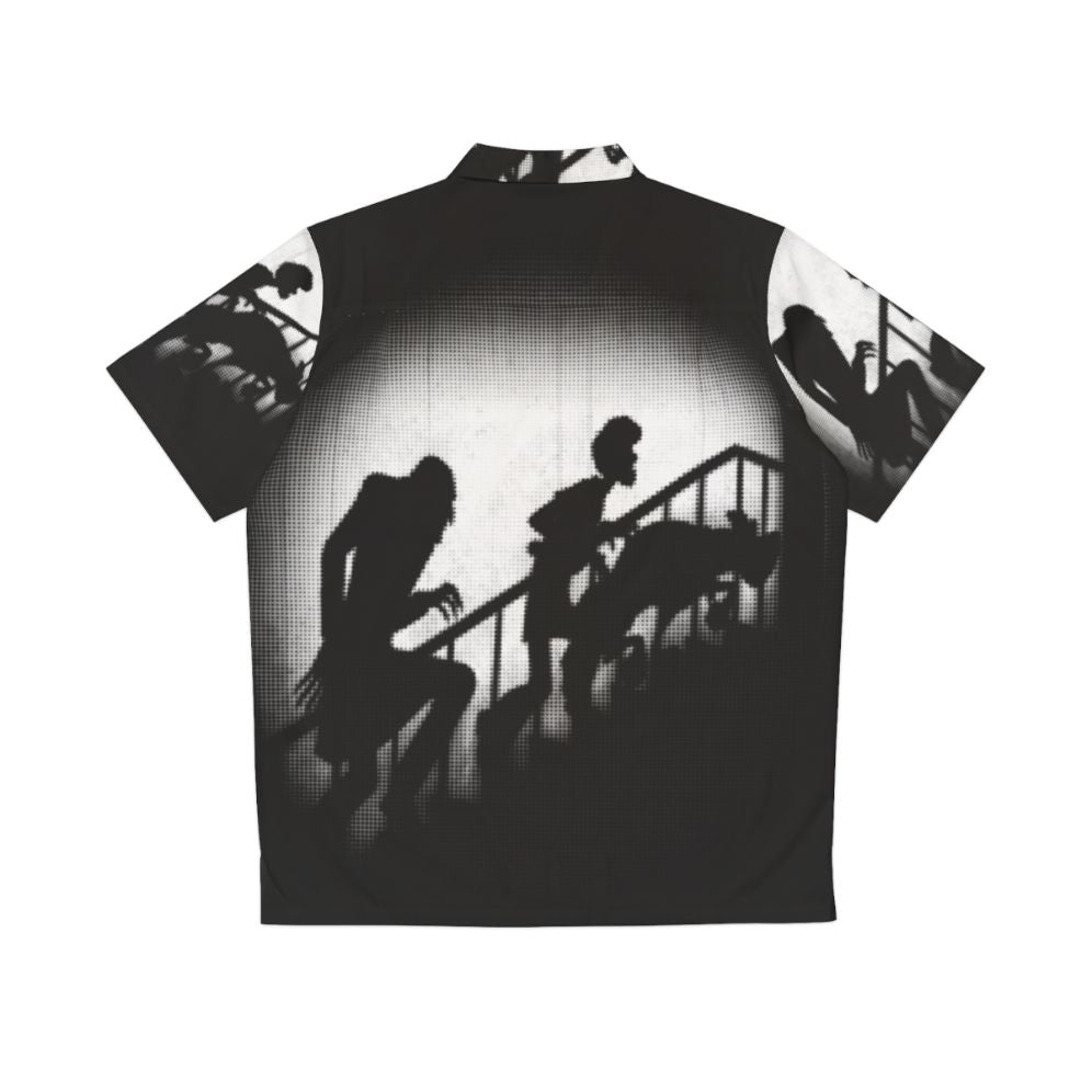 Nosferatu The Mystery Hunter Hawaiian Shirt - Horror Movie Inspired - Back