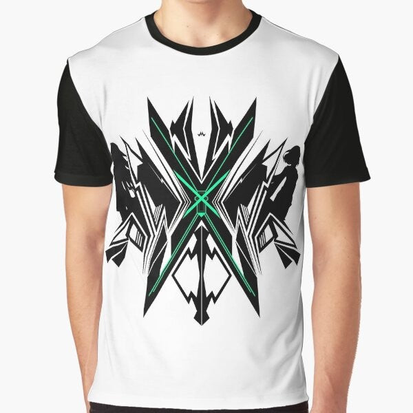 Xenoblade Chronicles 2 "Pneuma" Graphic T-Shirt featuring the character Pneuma from the popular video game