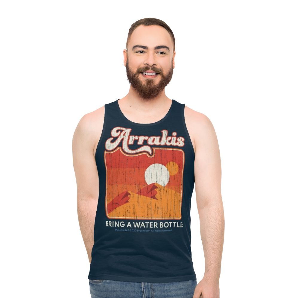 Dune 2020 Arrakis Desert Design Unisex Tank Top - men