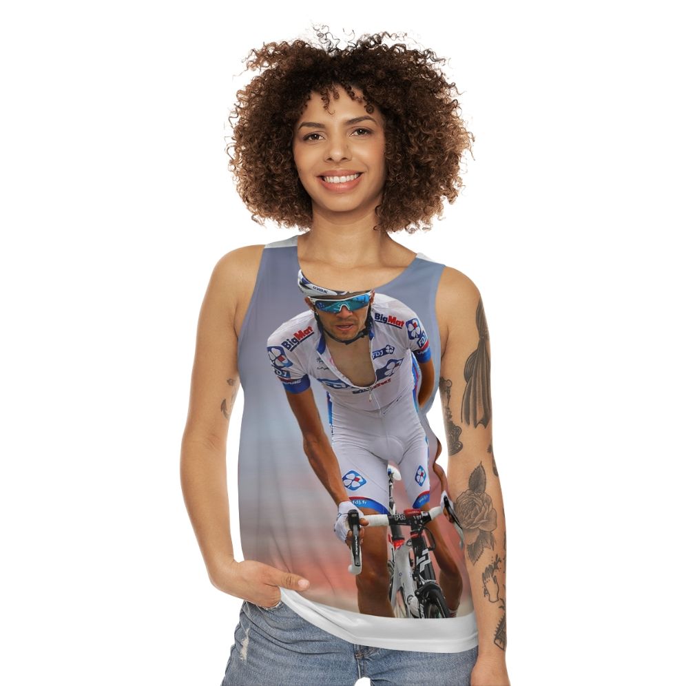 Thibaut Pinot Unisex Road Cycling Tank Top - women