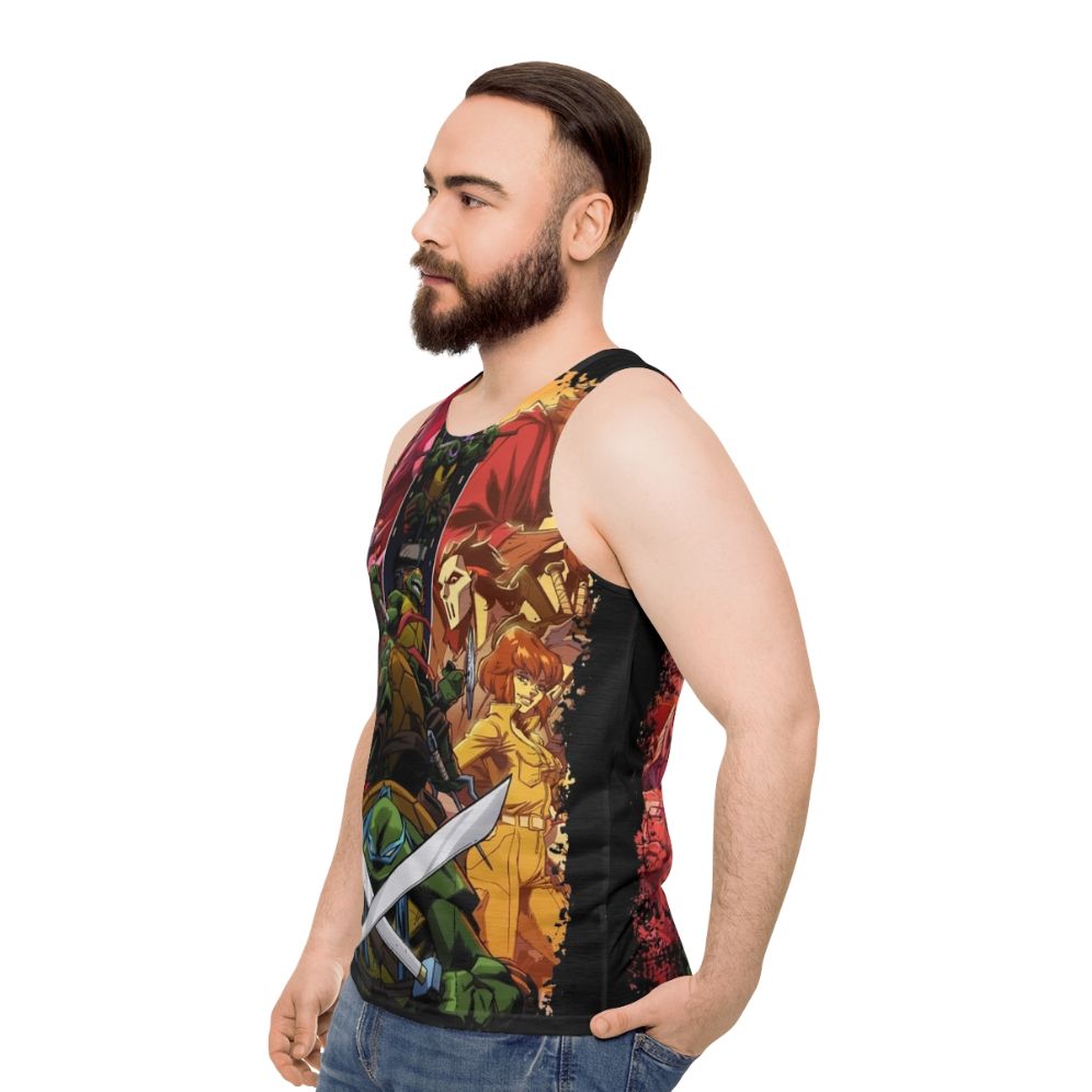 Teenage Mutant Ninja Turtles Unisex Tank Top - men side