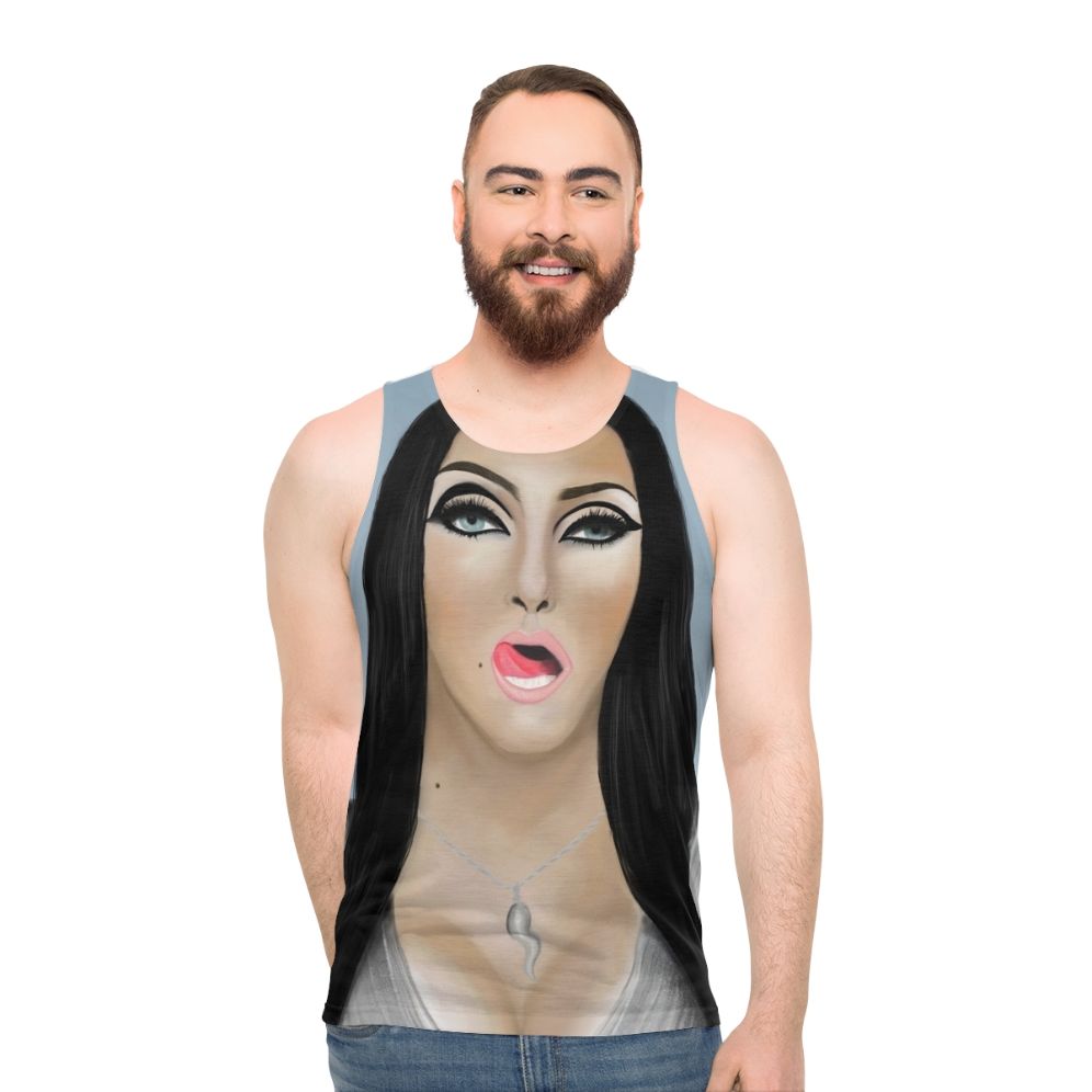 Michelle Visage Unisex Drag Race Inspired Tank Top - men