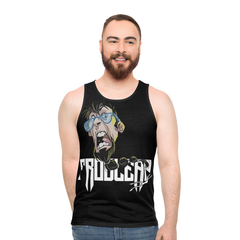 Bearded Leo Unisex Nature Graphic Tank Top - men