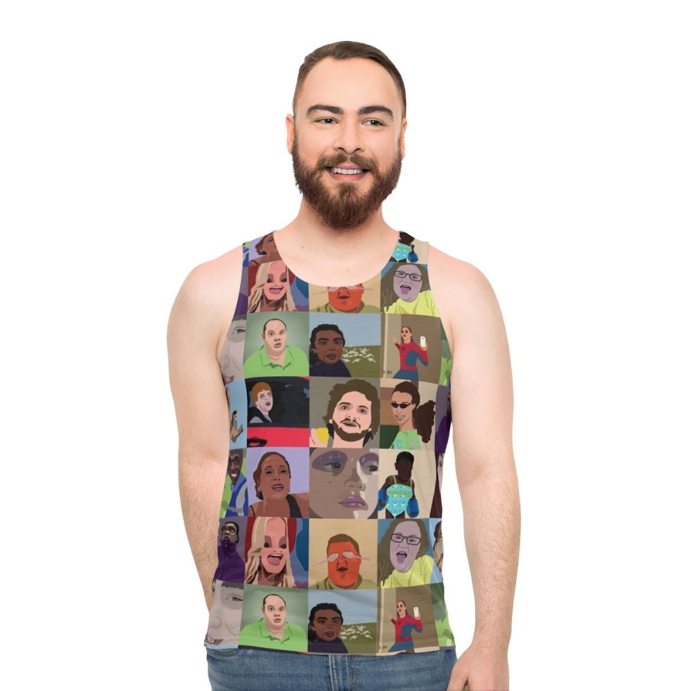 Vine Compilation Unisex Tank Top - men