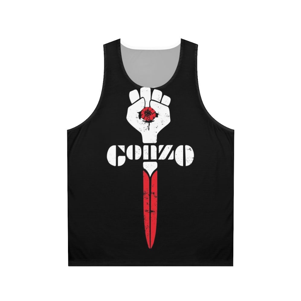 Gonzo Symbol Hunter S Thompson Unisex Tank Top