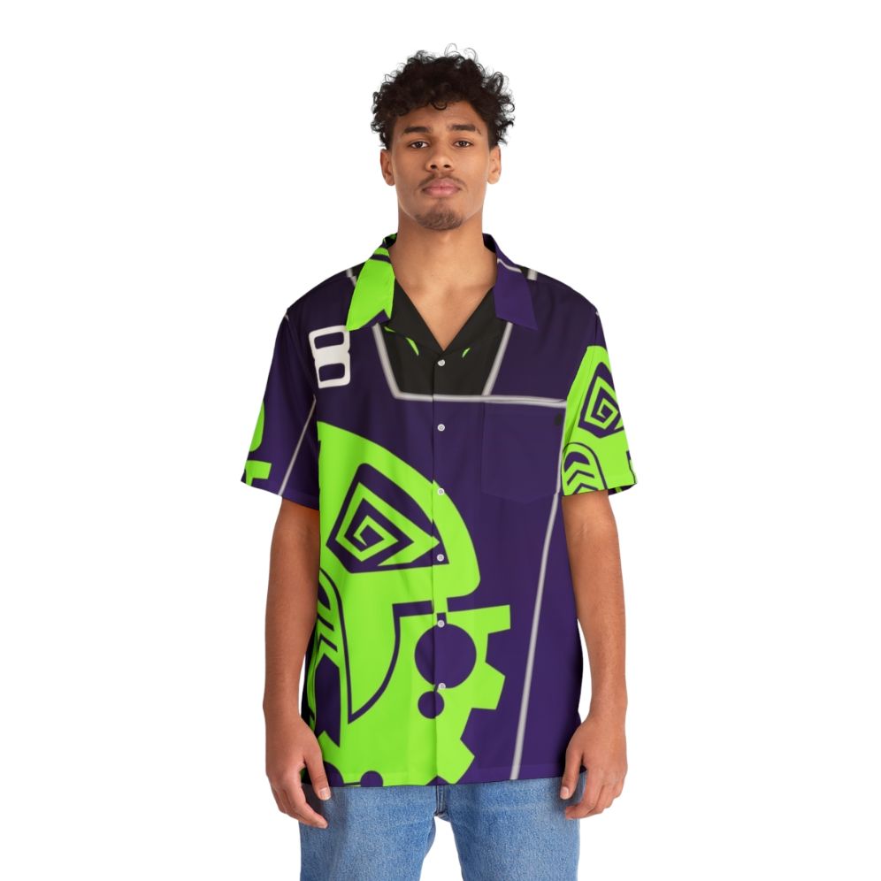 Kurt Wylde Hot Wheels World Race Hawaiian Shirt Cosplay - People Front