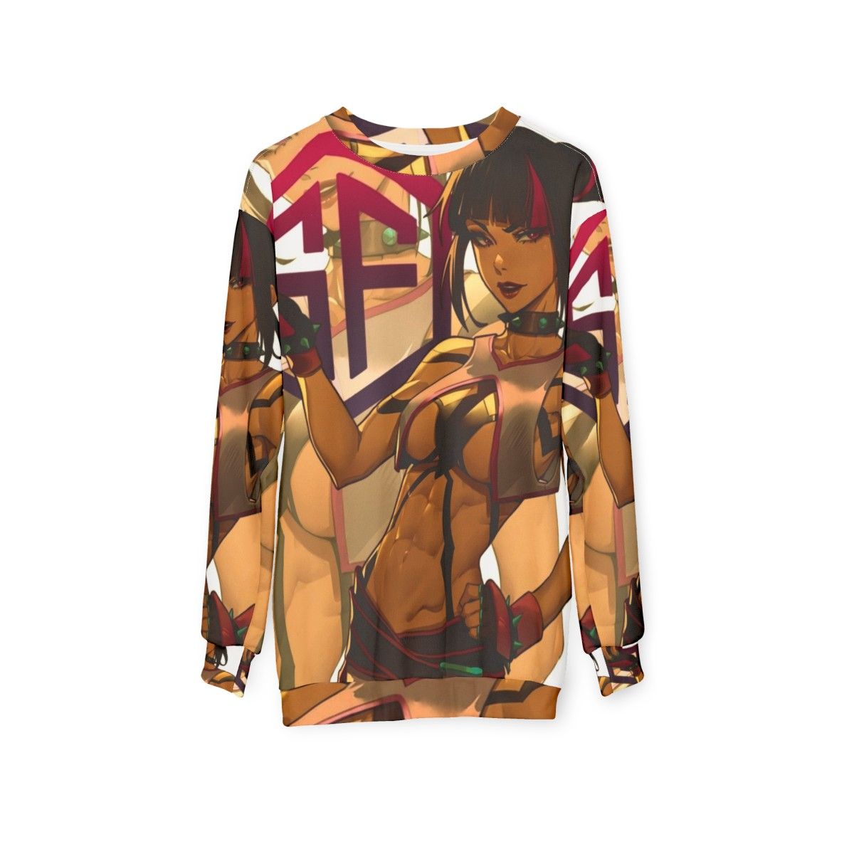 Juri Han Street Fighter Inspired Sweatshirt - hanging