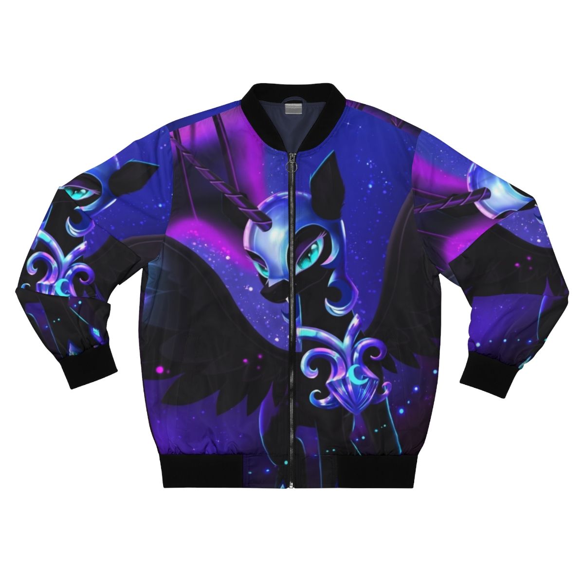 Nightmare Moon My Little Pony Alicorn Princess Bomber Jacket