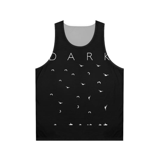 Dark Netflix Birds Unisex Tank Top with Time Travel Pattern