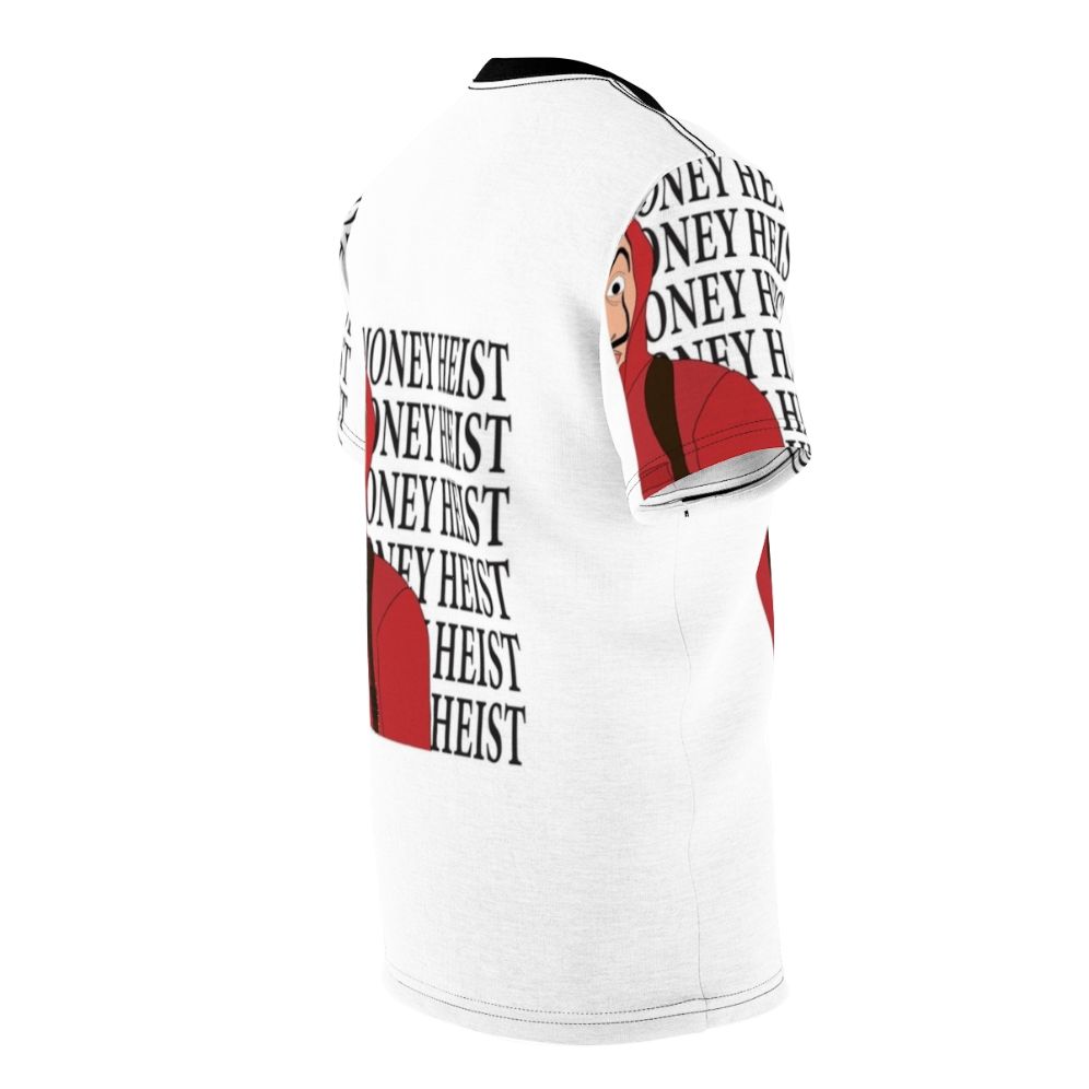 Money Heist Inspired T-shirt with Iconic Characters - men right