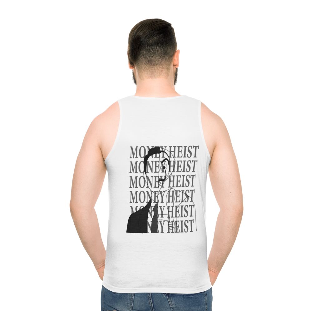 Money Heist Berlin Typography Unisex Tank Top - men back