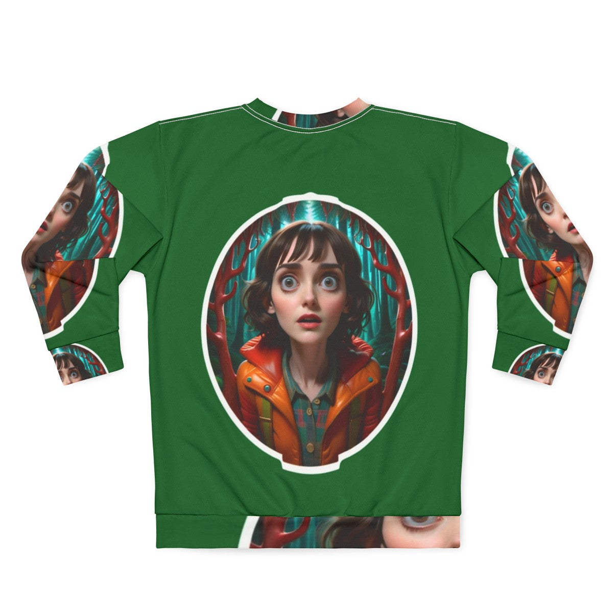 Stranger Things Joyce Byers Netflix Series Sweatshirt - Back