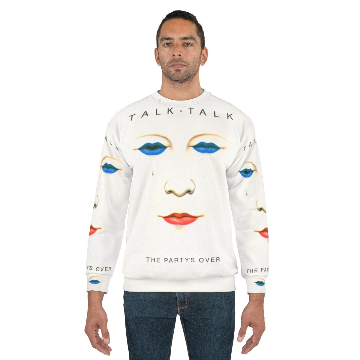 Talk Talk The Party's Over No Outline 80s Sweatshirt - men