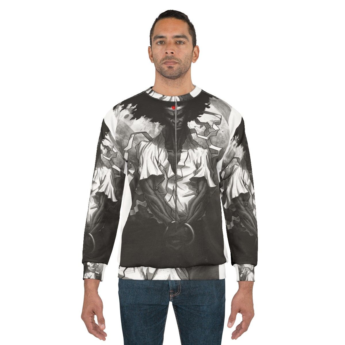 Afro Samurai Anime Sweatshirt - men