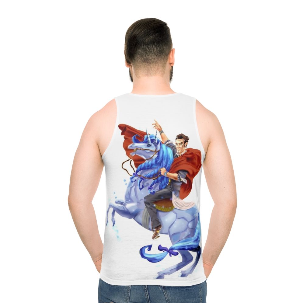 Handsome Jack Buttstallion Unisex Tank Top - men back