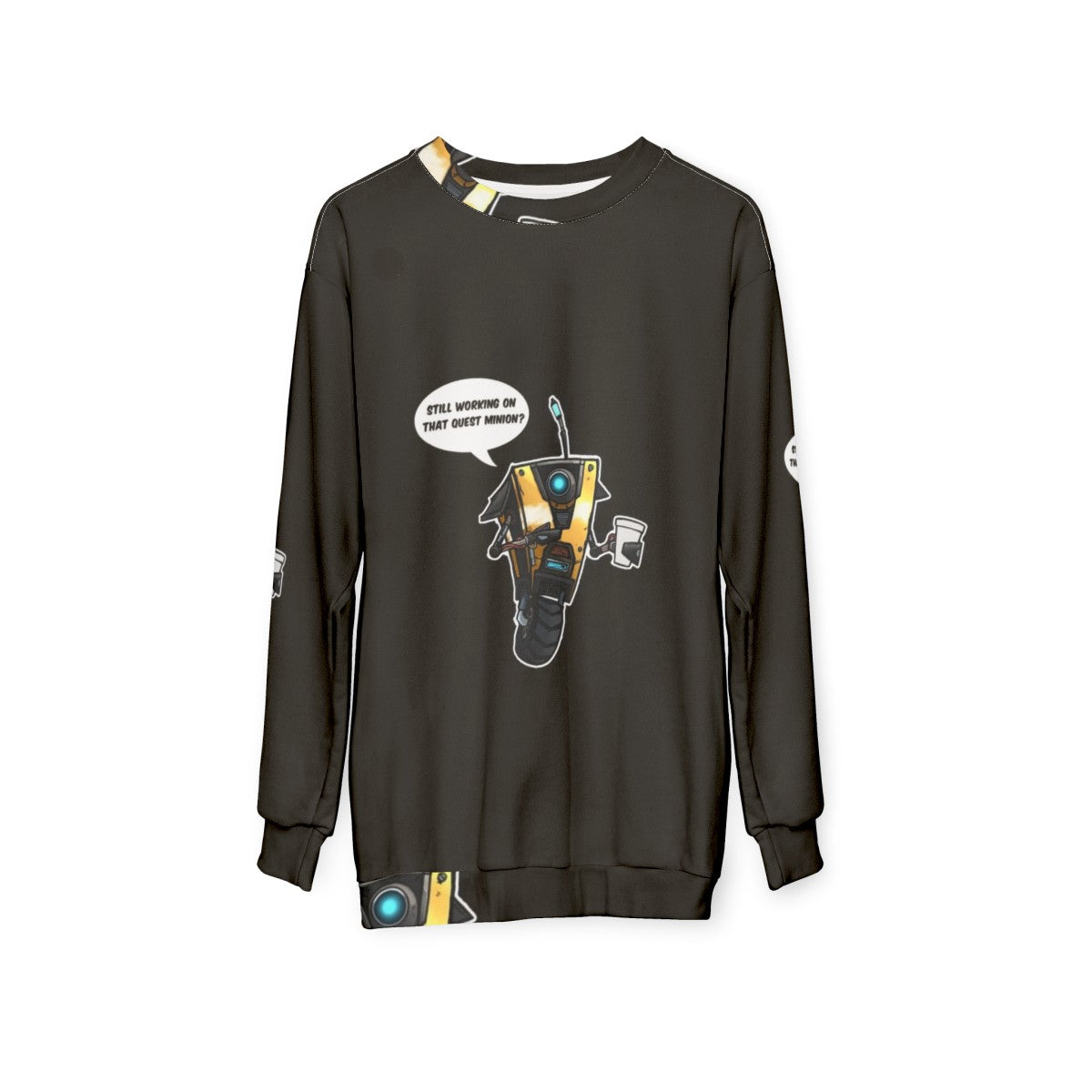 Borderlands Claptrap Sweatshirt - hanging