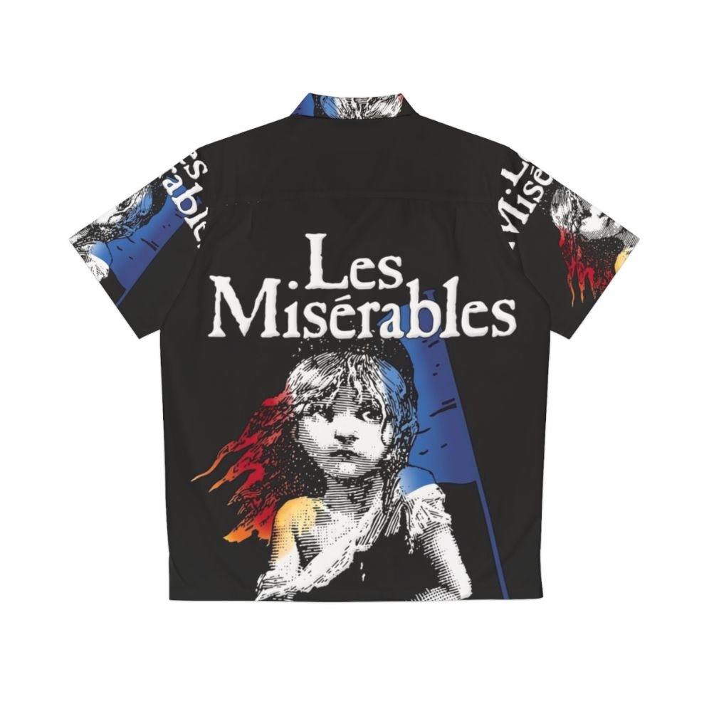 Vintage Les Misérables Hawaiian Shirt with Literary Quotes - Back