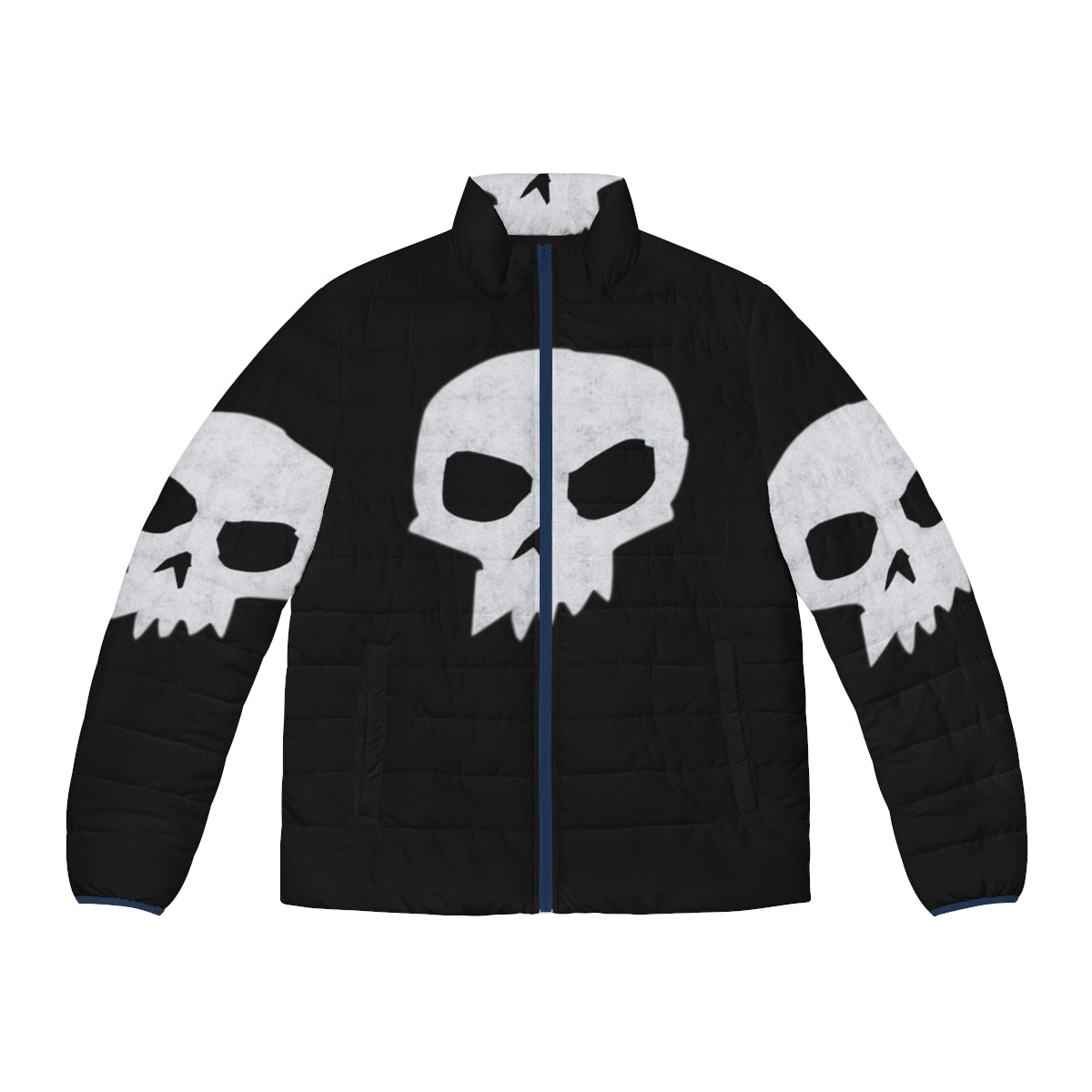 Sid's Puffer Jacket - Toy Story inspired winter outerwear with skull and punk design