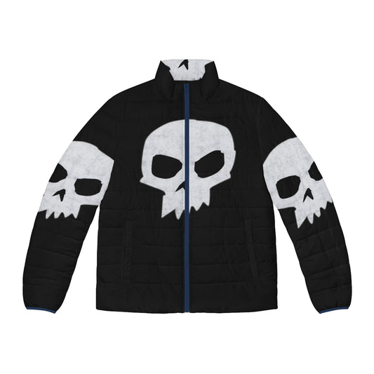 Sid's Puffer Jacket - Toy Story inspired winter outerwear with skull and punk design