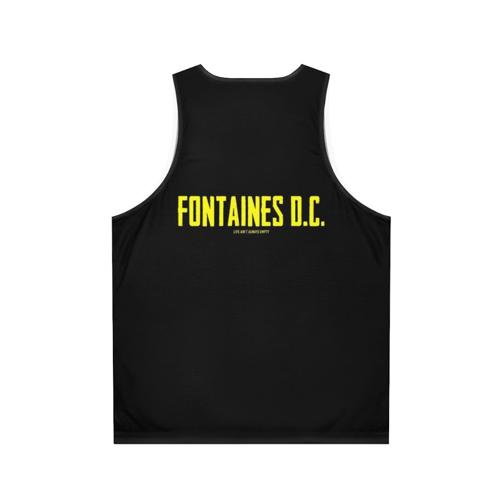 Fontaines DC Unisex Tank Top - Back