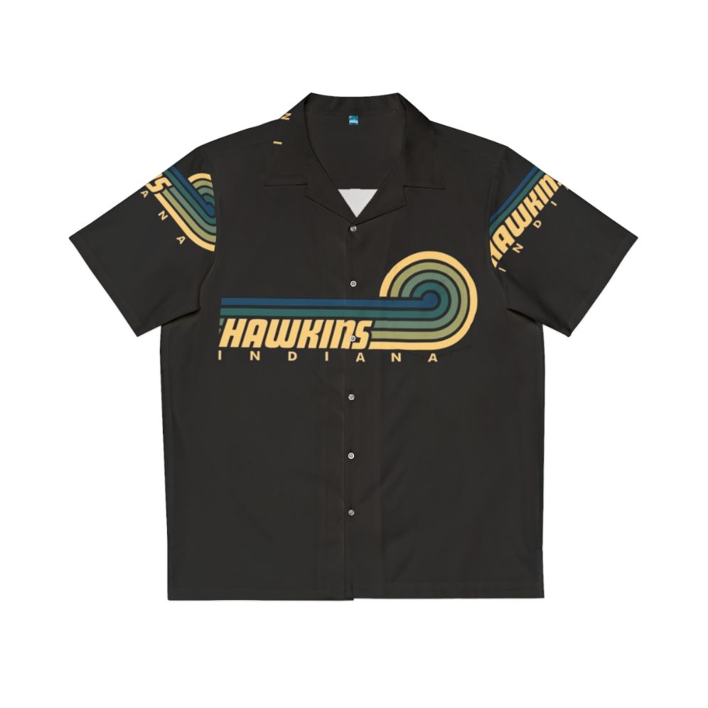 Stranger Things Hawkins Indiana Hawaiian Shirt