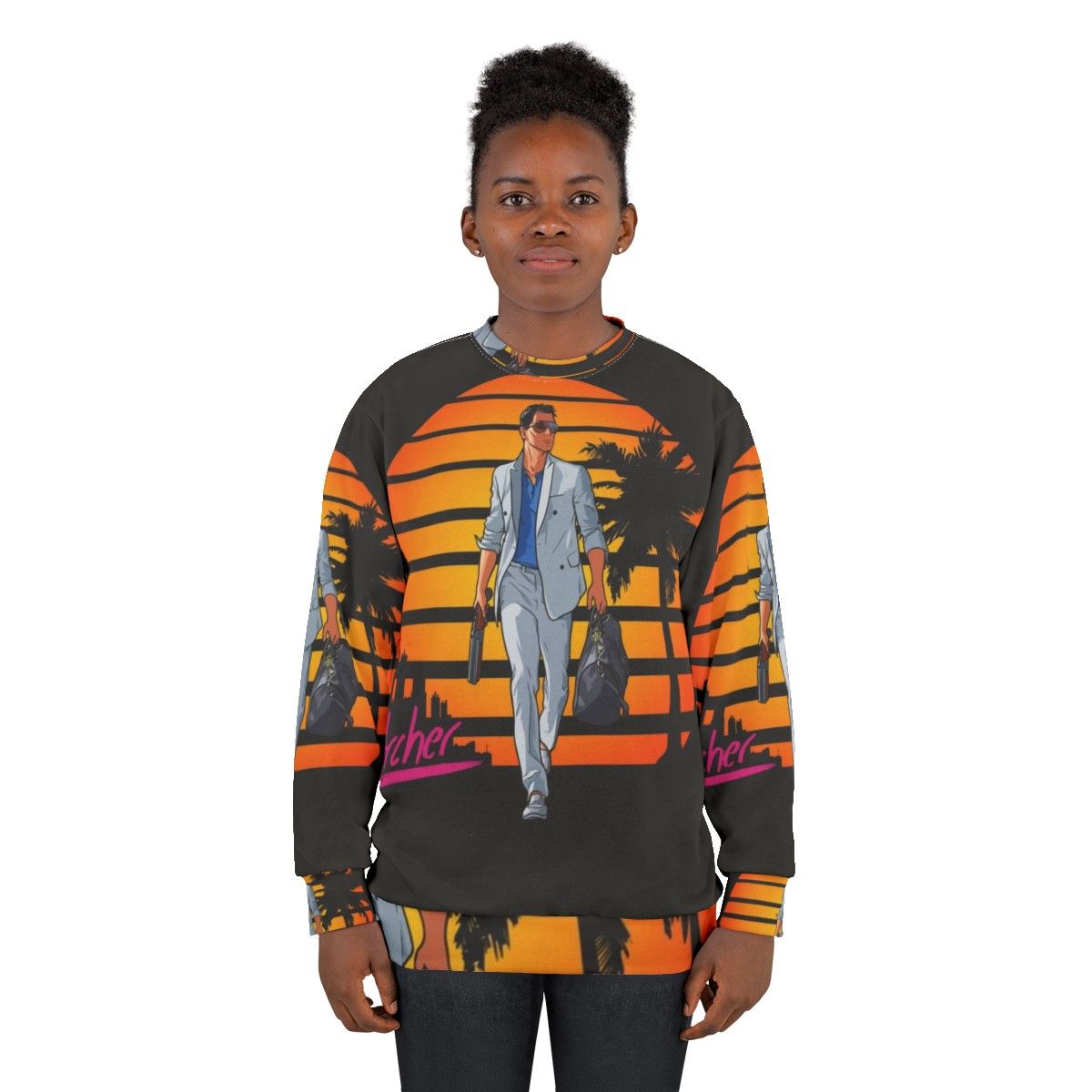 Archer Vice City 80s-inspired Sweatshirt - women