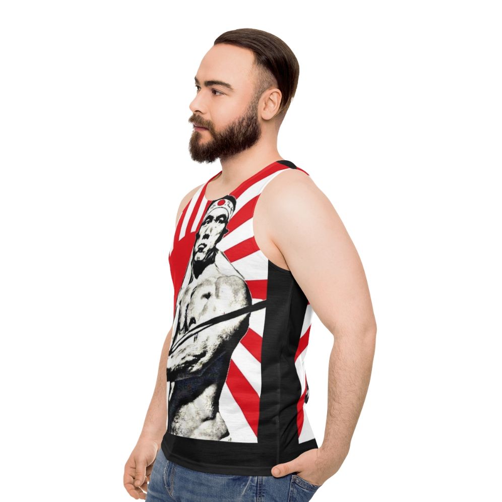 Yukio Mishima Unisex Tank Top - men side