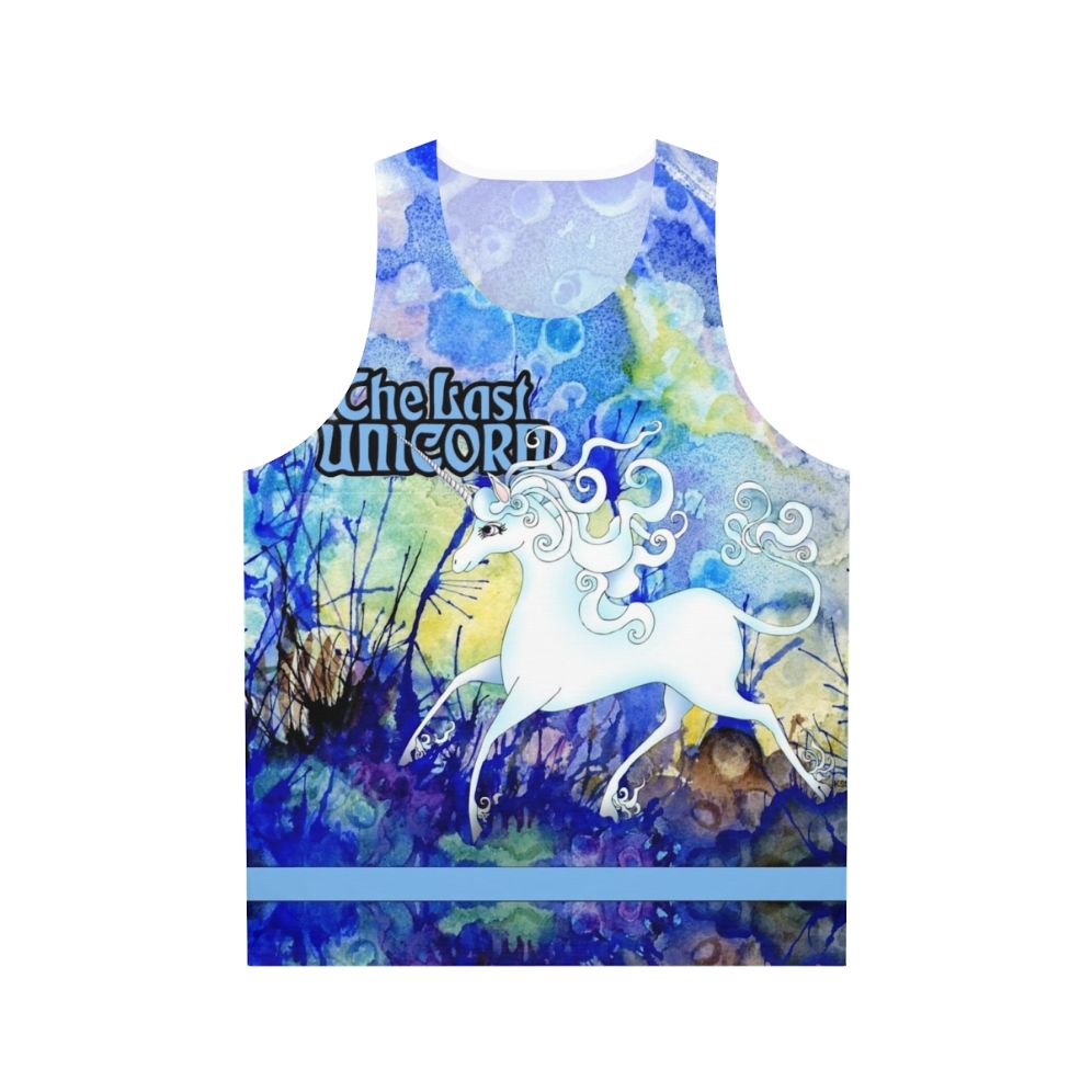 The Last Unicorn Unisex Fantasy Tank Top with Unicorn