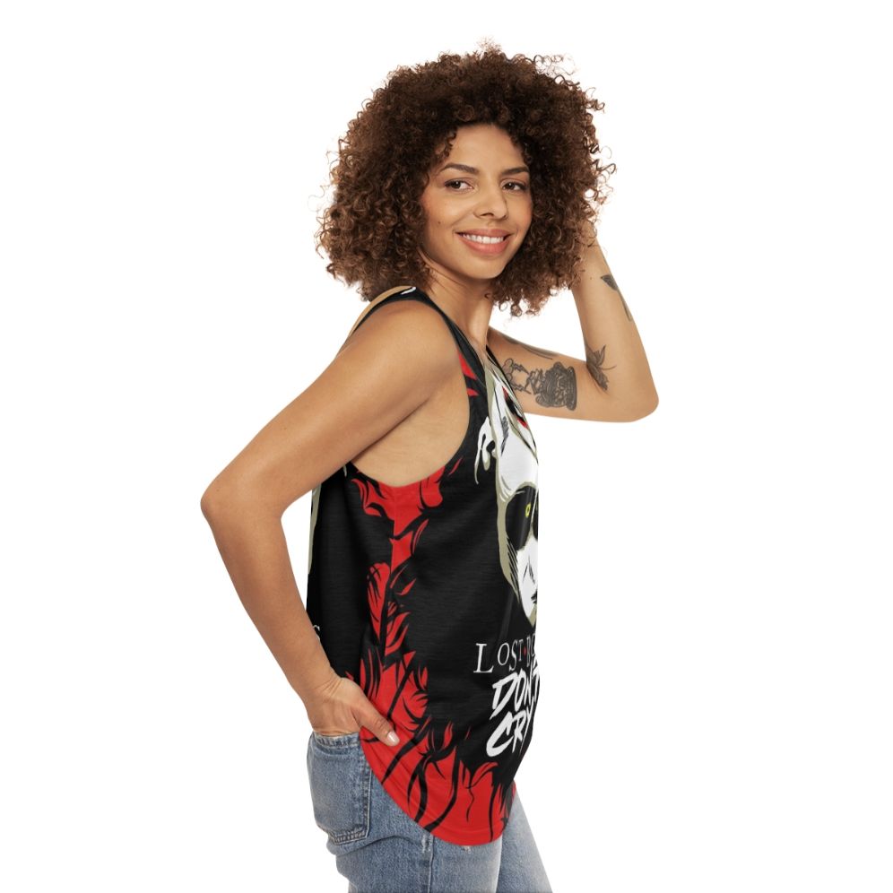 Goth and horror unisex tank top - women side