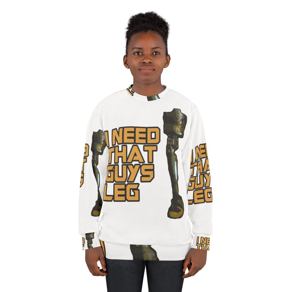 Guardians of the Galaxy "I Need That Guys Leg" Sweatshirt - women