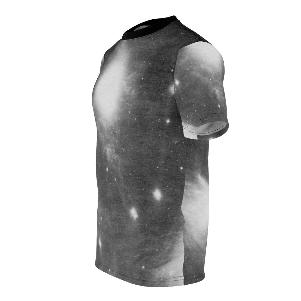 Ambient Experimental AOP T-shirt featuring Grouper's 'A I A: Alien Observer' artwork - men left