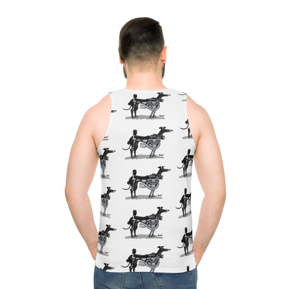 Unisex Milwaukee sighthound tank top - men back