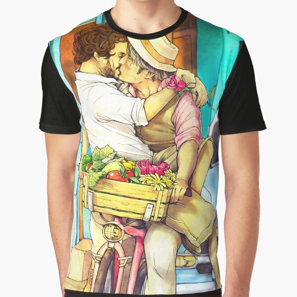 Hannigram Valentines Graphic T-Shirt with Hannibal and Will Graham