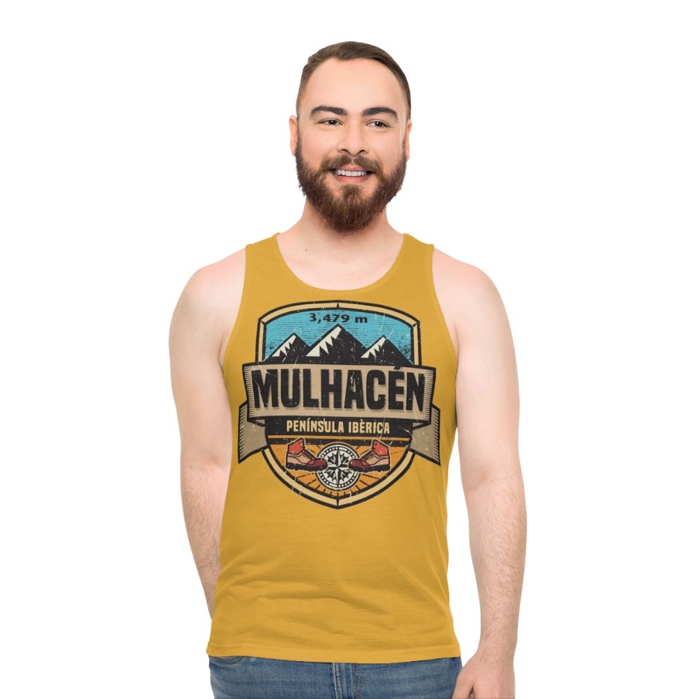 Mulhacen Mountain Unisex Tank Top - men