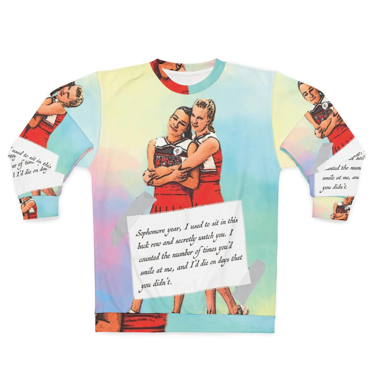 Glee Brittana Watercolor Sweatshirt