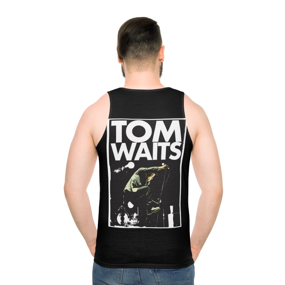 Unisex Tom Waits Music Merchandise Tank Top - men back