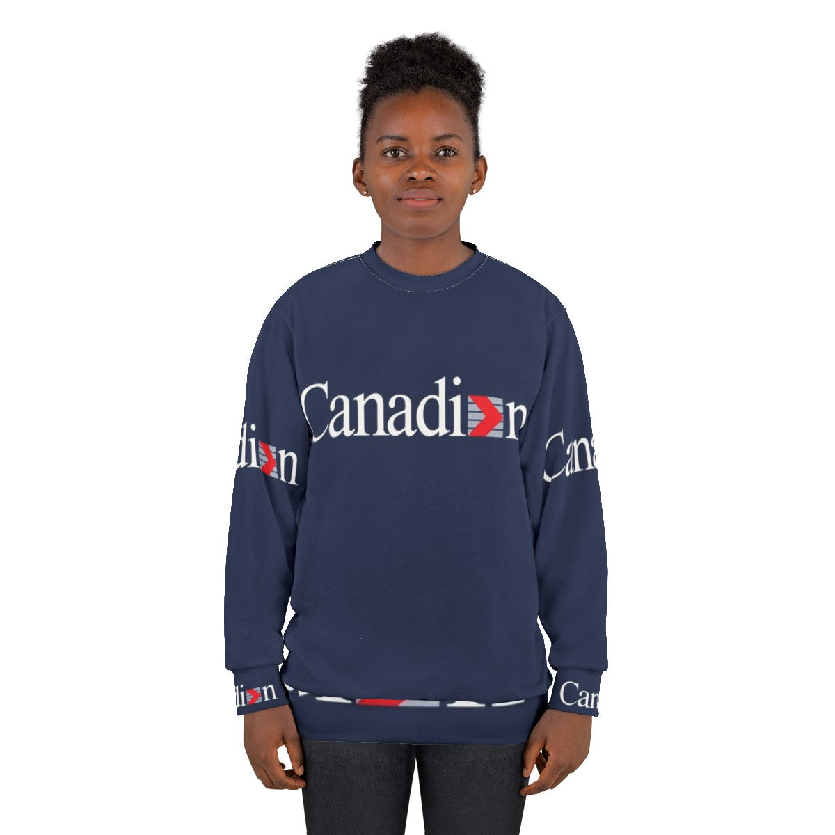 Vintage Canadian Airlines Logotype 01 Sweatshirt - women