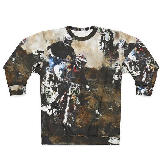 Motocross dirt bike sweatshirt