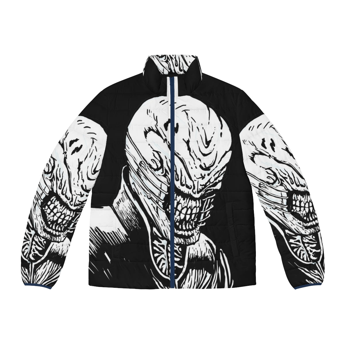 Hellraiser Chatterer Cenobite Puffer Jacket with Focus Keyword