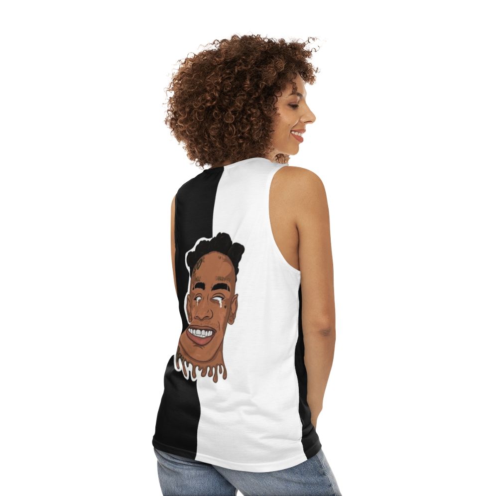 YNW Melly Bipolar Unisex Tank Top - women back