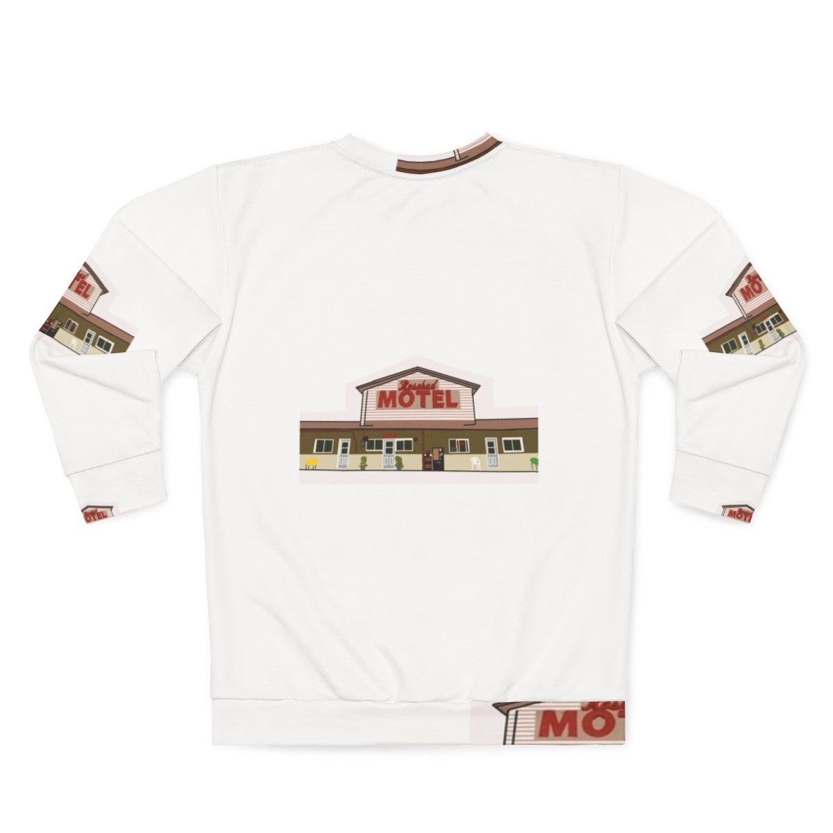 Schitt's Creek Rosebud Motel Unisex Sweatshirt - Back