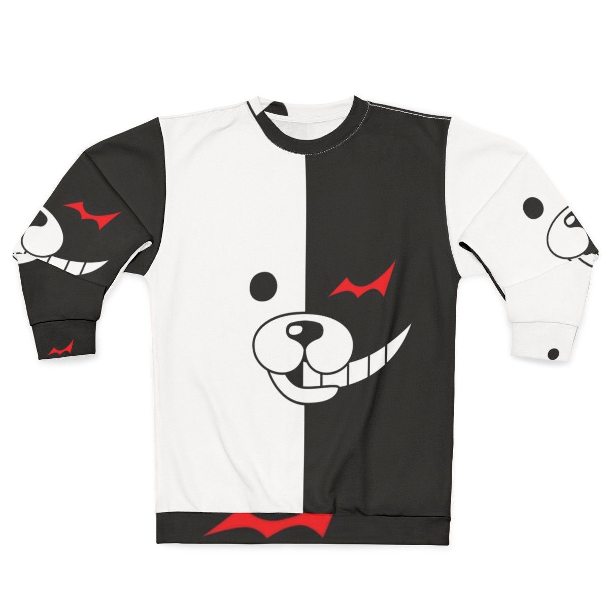 Monokuma Danganronpa Sweatshirt with Despair vs Hope Design