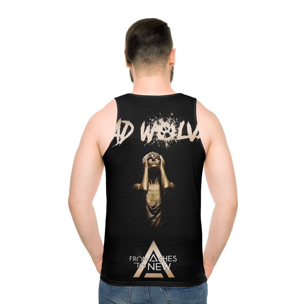 Senik Bad Wolves Tour 2020 Unisex Tank Top - men back