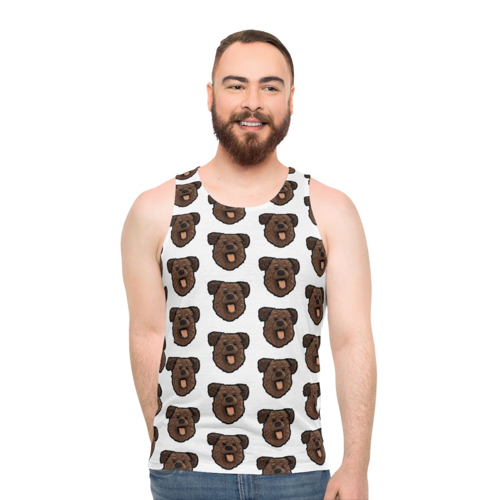 Hacker T Dog from CBBC Unisex Tank Top - men