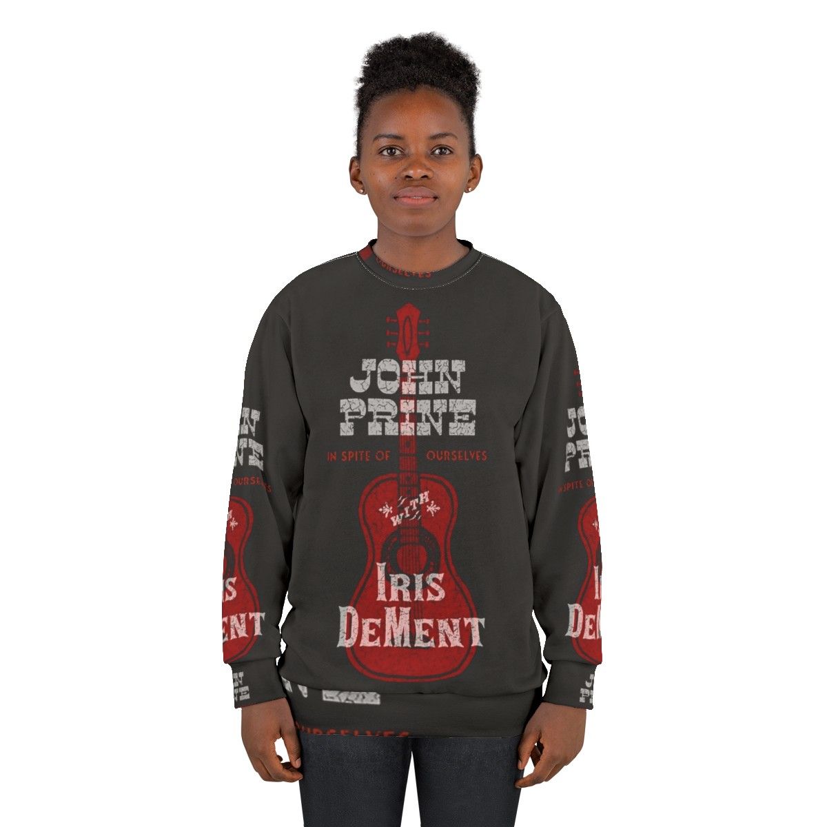 John Prine and Iris Dement "In Spite of Ourselves" Sweatshirt - women