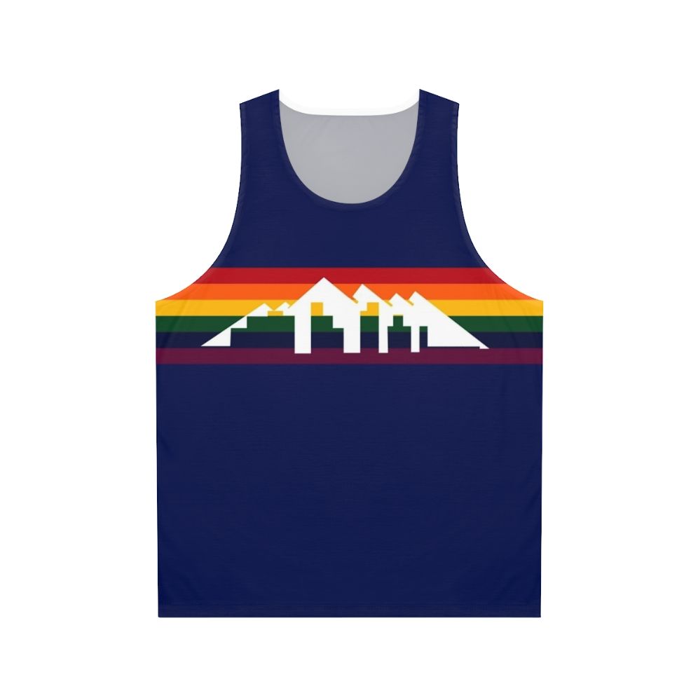 Denver Basketball Unisex Tank Top