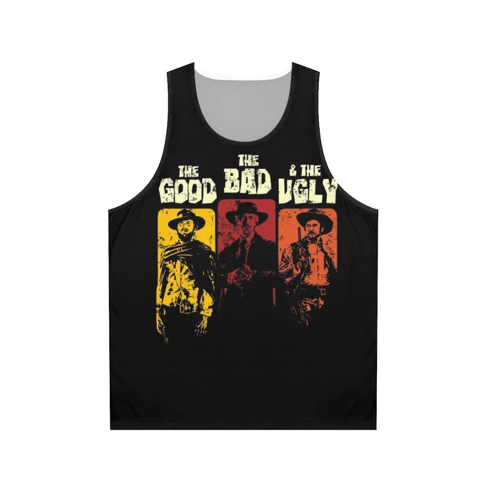 Unisex 'The Good, The Bad, The Ugly' spaghetti western inspired tank top