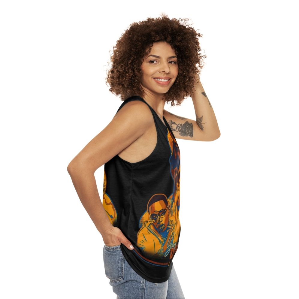 Young Dolph Memphis Rapper Hip Hop Tribute Tank Top - women side