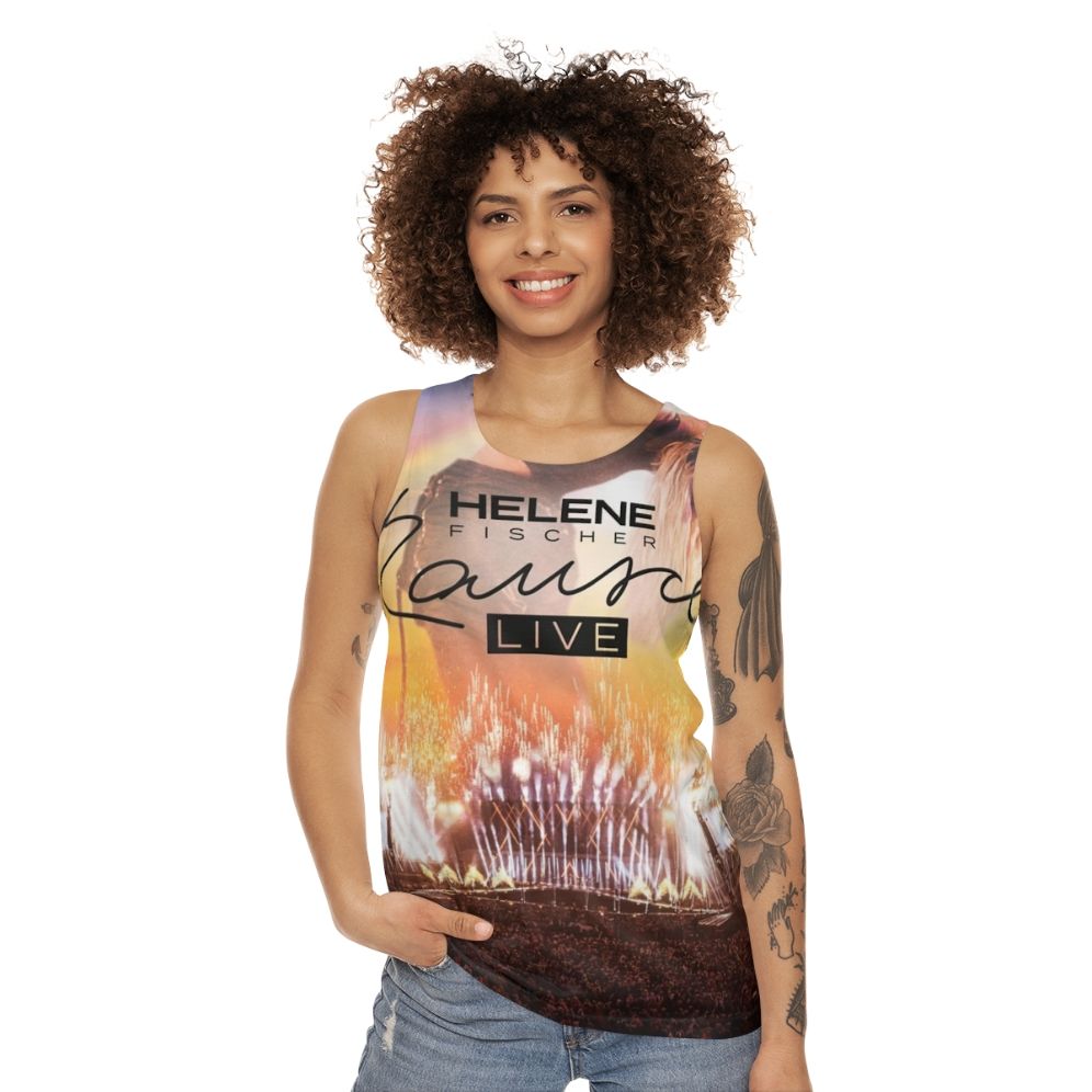 Helene Fischer Concert Unisex Tank Top - women